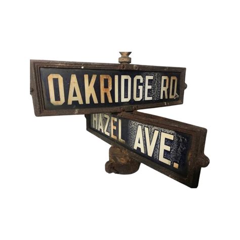 porcelain street sign products for sale 